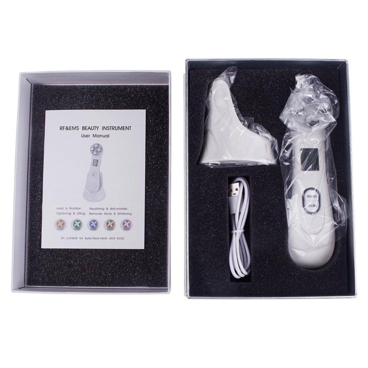 Masajeador Facial Ultrasonico Radiofrecu