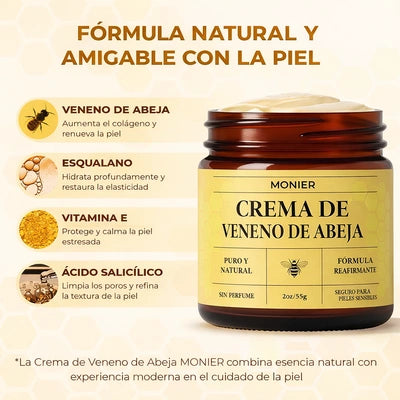 Veneno de Abeja – Crema Facial y Corporal (60g)