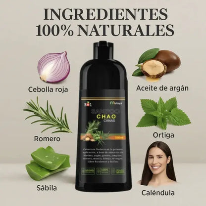 Cubre tus Canas en Minutos  Natural, Seguro y Perfecto para Hombres y Mujeres que Quieren Verse y Sentirse Mejor.