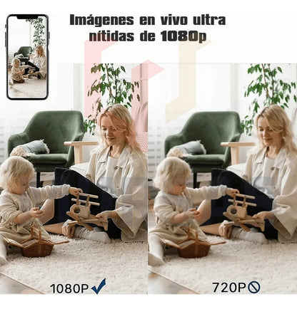 Cámara Mini Espía de seguridad Wifi - Negra