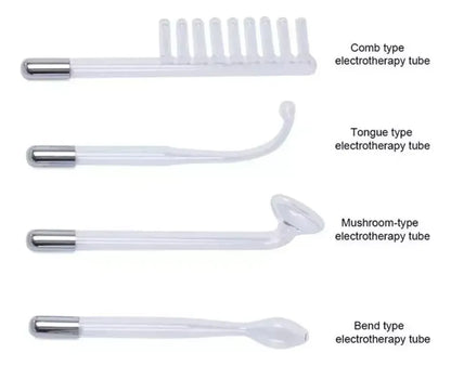 Kit de Alta Frecuencia Portátil 4 en 1 – Piel Limpia, Acné Controlado y Cabello Más Fuerte